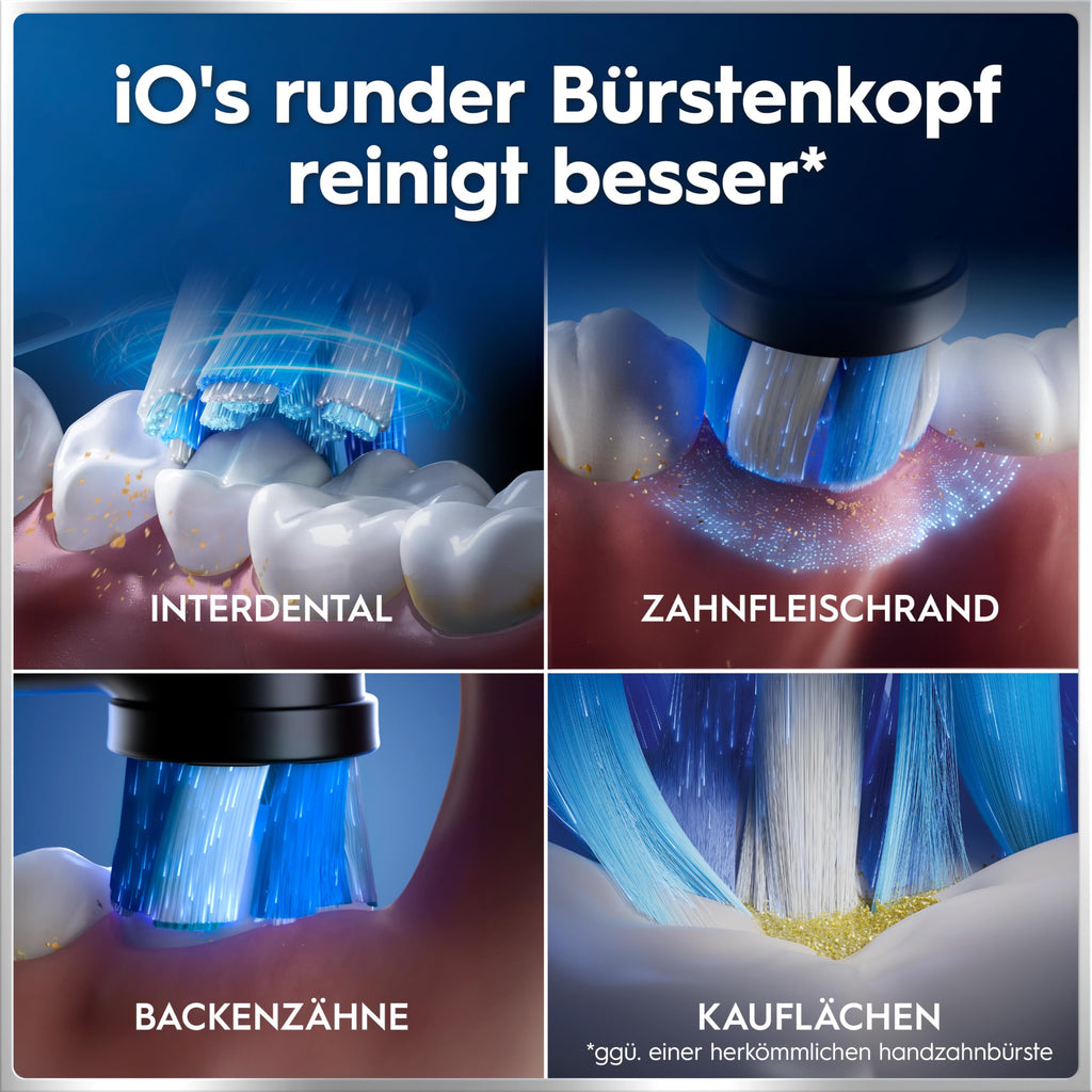 Oral-B iO Series 6 Elektrische Zahnbürste, Weiß