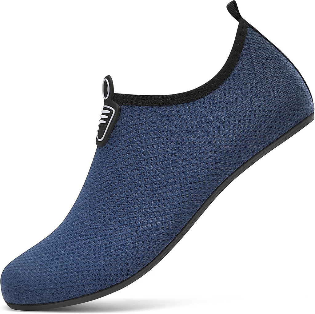Water Shoes for Women Men Quick-Dry Beach Swim Socks with Non-Slip Sole