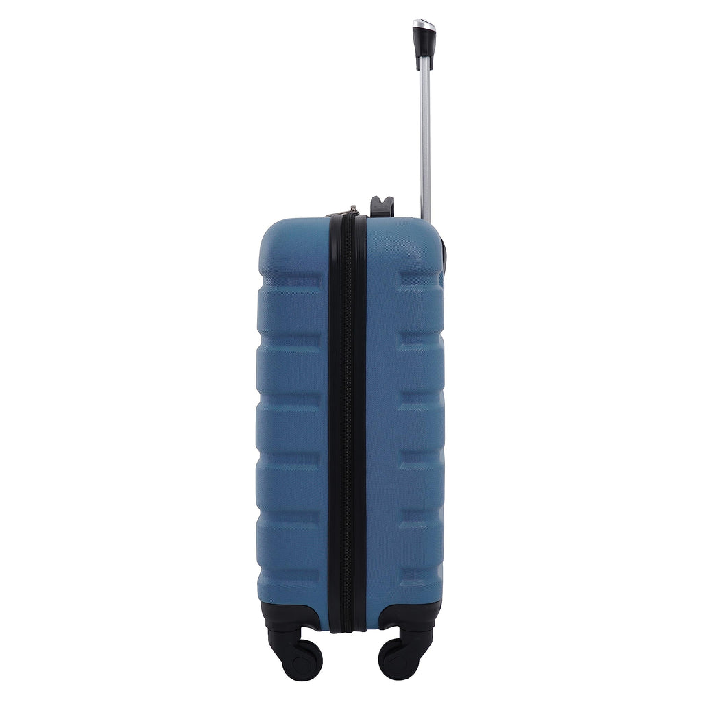 Wrangler 22" Hardside Spinner Carry-On Luggage, Charcoal