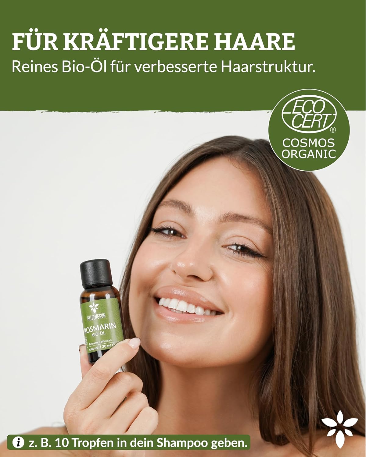 Heldengrün® BIO Lavendelöl [100% NATURREIN] Ätherisches Öl 30 ml
