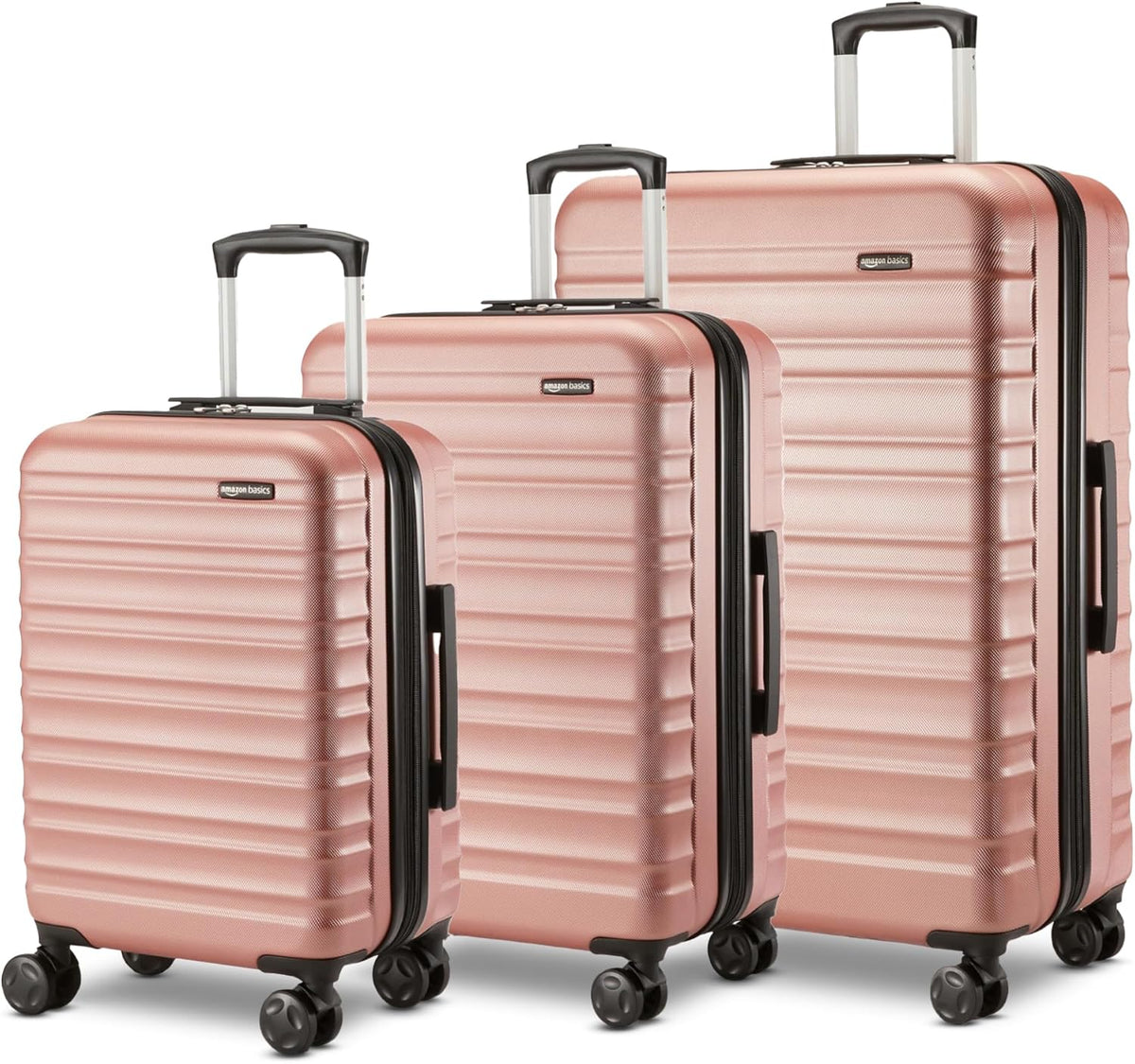 Amazon Basics 21" Hardside Carry-On Luggage with Spinner Wheels