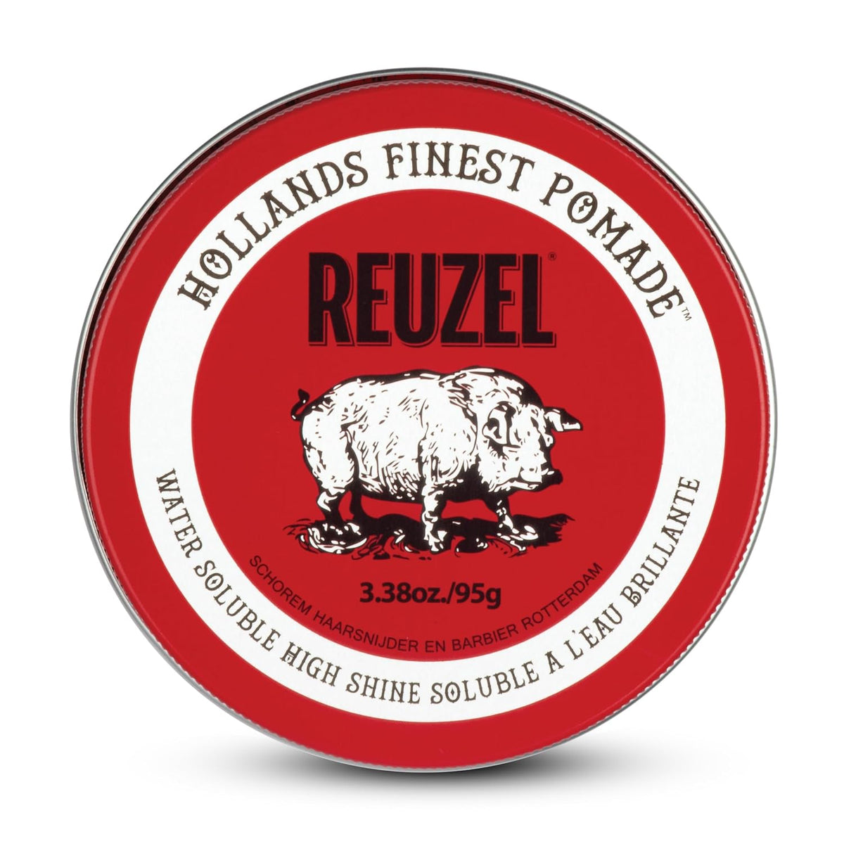 Reuzel Fiber Pomade, matter Glanz, fester Halt, texturiertes, volleres Aussehen, im Laufe des Tages leicht umformbar, 3,38 oz/95 g