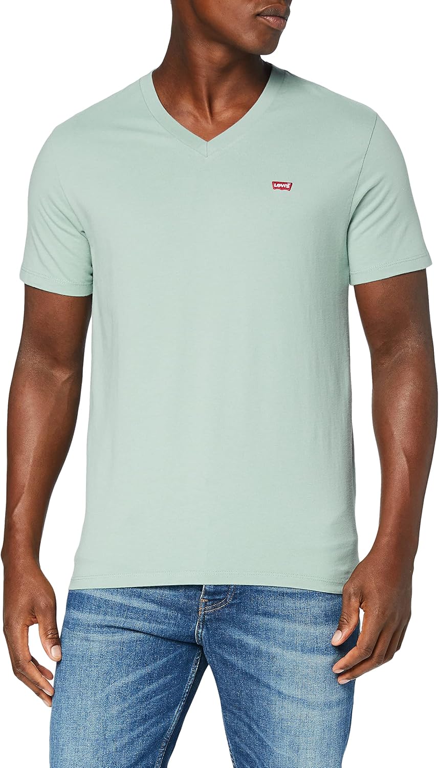 Levi's Herren Original Housemark V-Neck T-Shirt