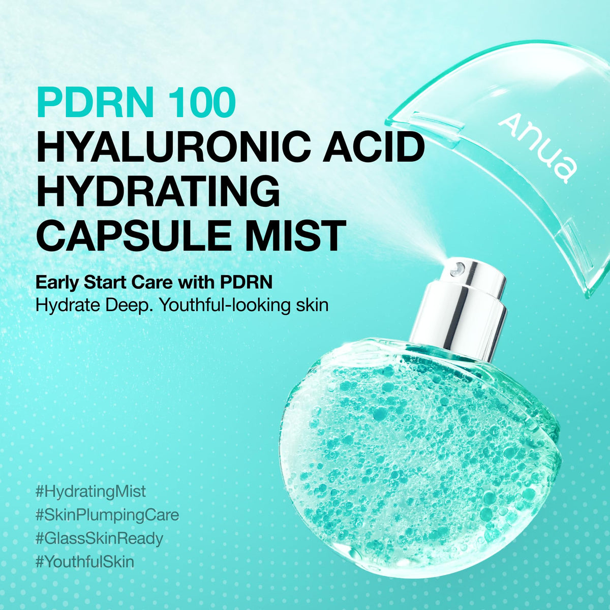 Anua Pdrn Collagen Glow Facial Serum Spray, Korean Skincare, 100ml