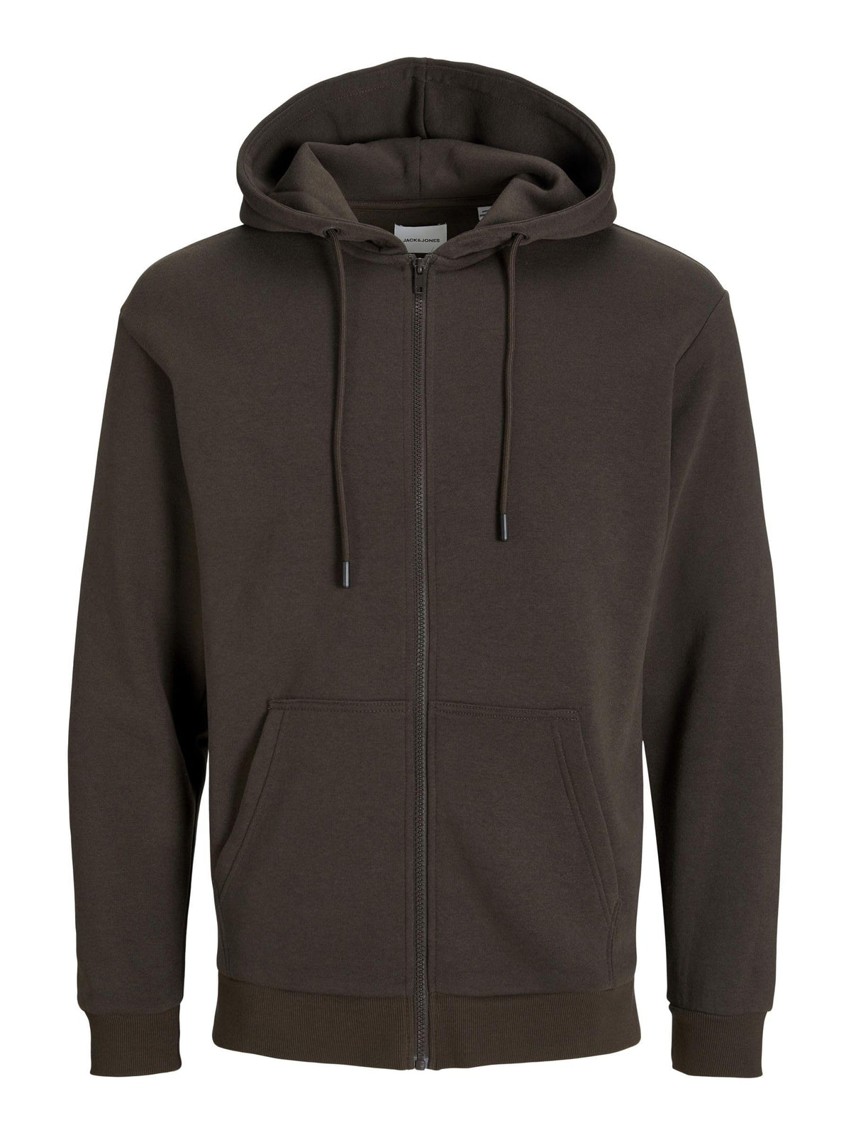 JACK & JONES Herren Jjebradley Sweat Zip Hood Noos Sweatshirtjacke (1er Pack)