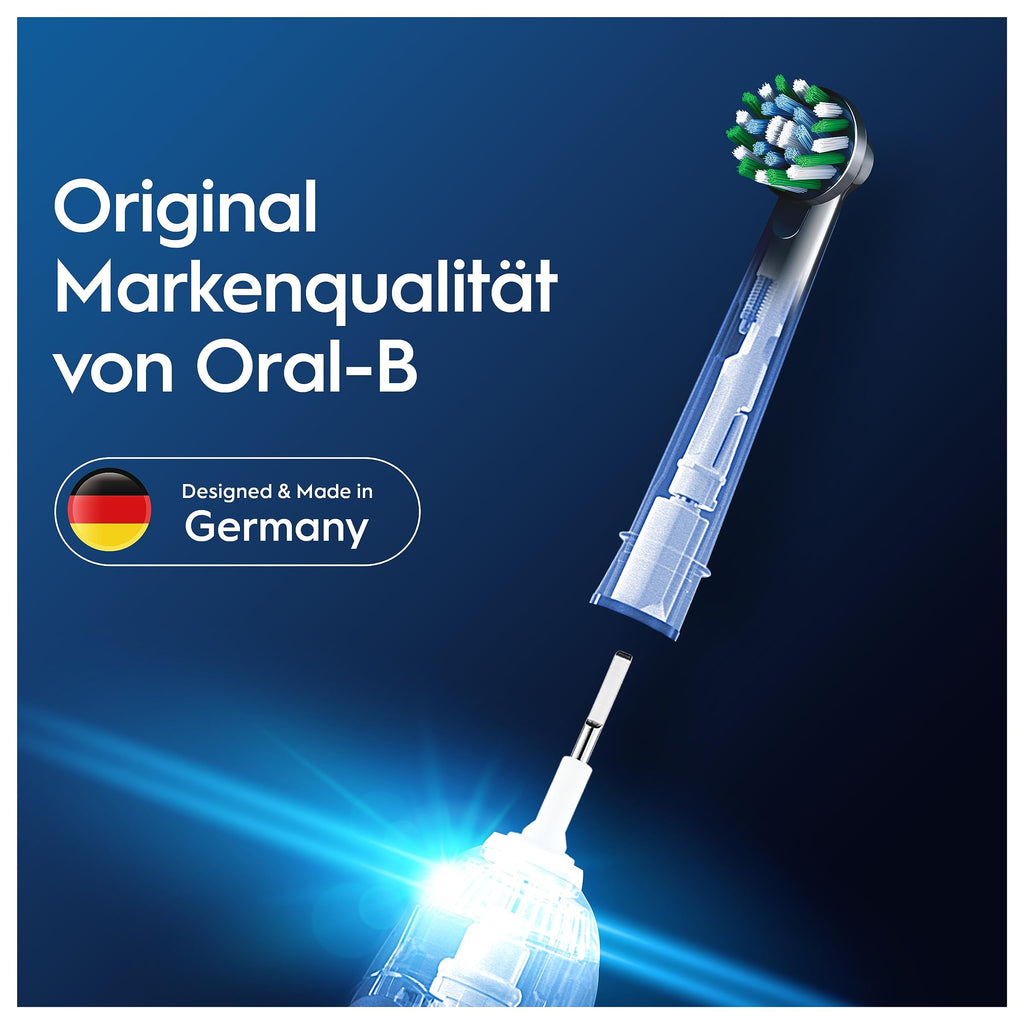 Oral-B Aufsteckbürsten PRO CrossAction, Weiß, 10 Stück