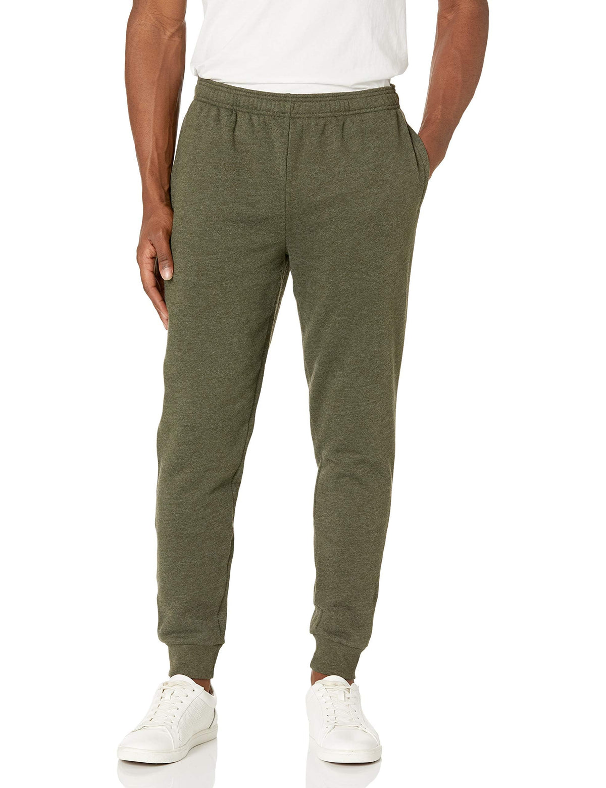 Amazon Essentials Men's Tracksuit Bottoms, Fleece, Comfortable Fit
