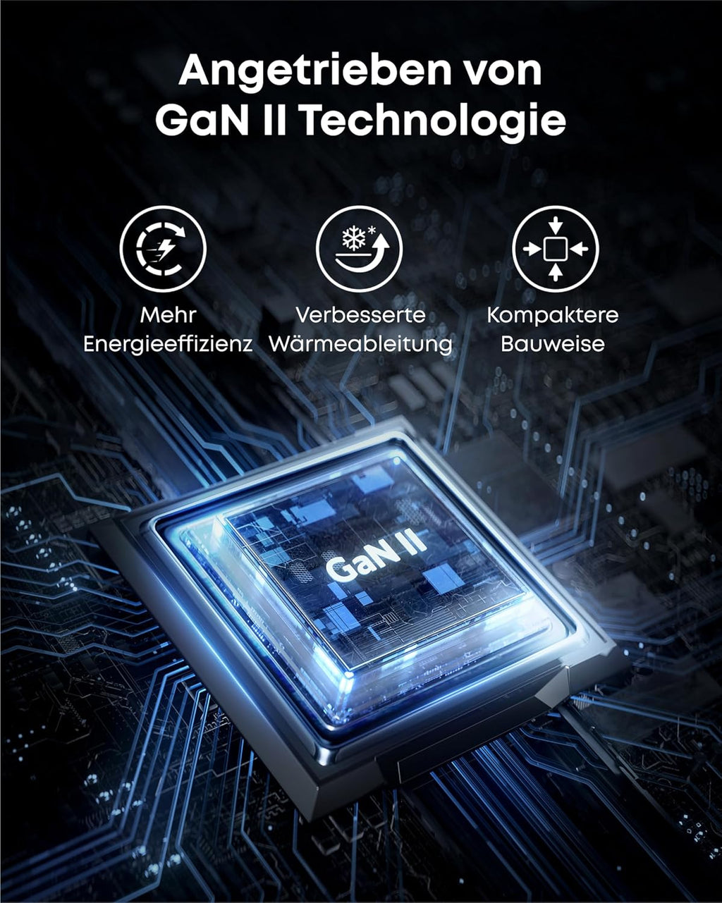 Anker Nano II 65W USB C Ladegerät Netzteil mit Schnellladeleistung