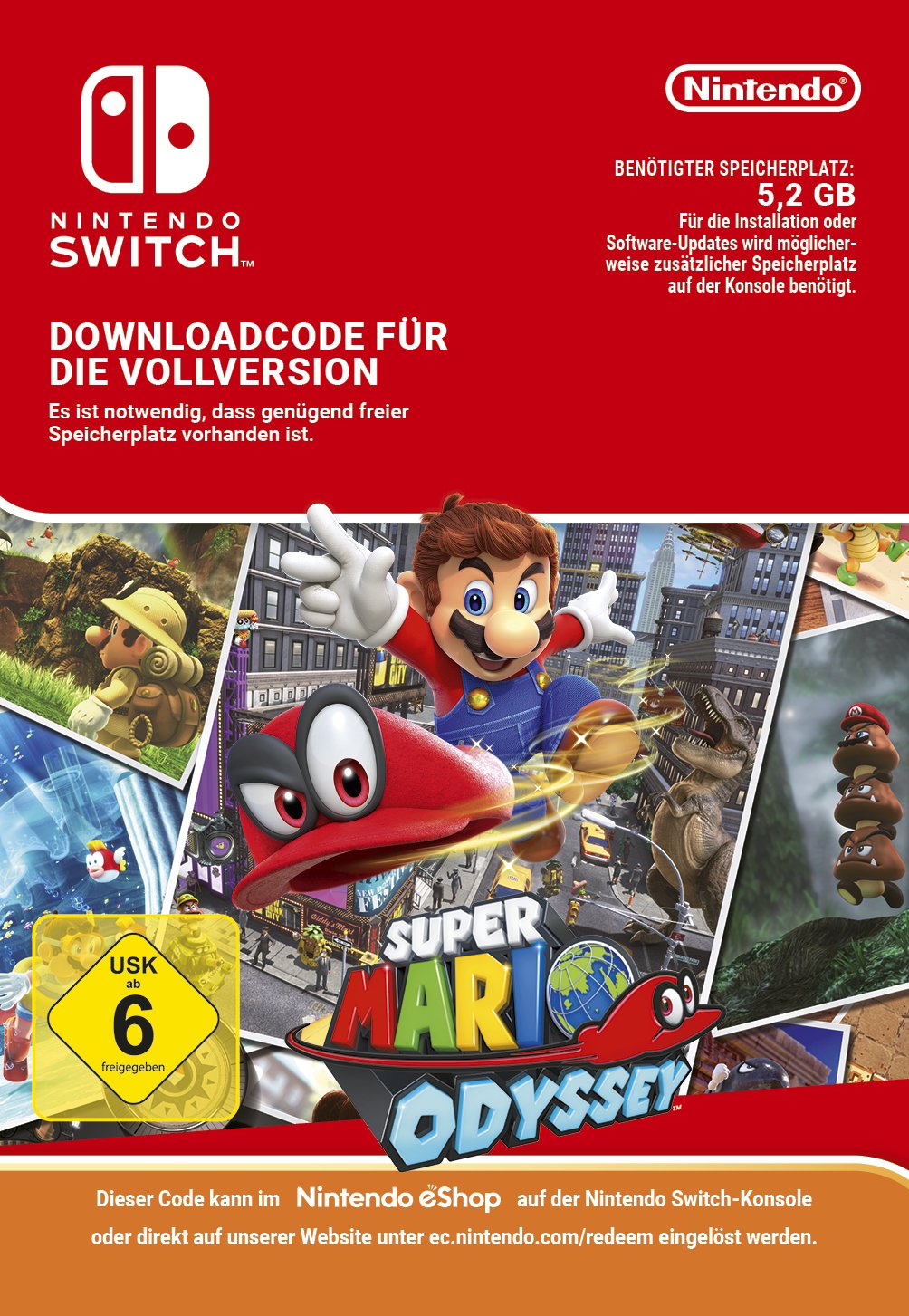 Nintendo Super Mario Odyssey - [Nintendo Switch]