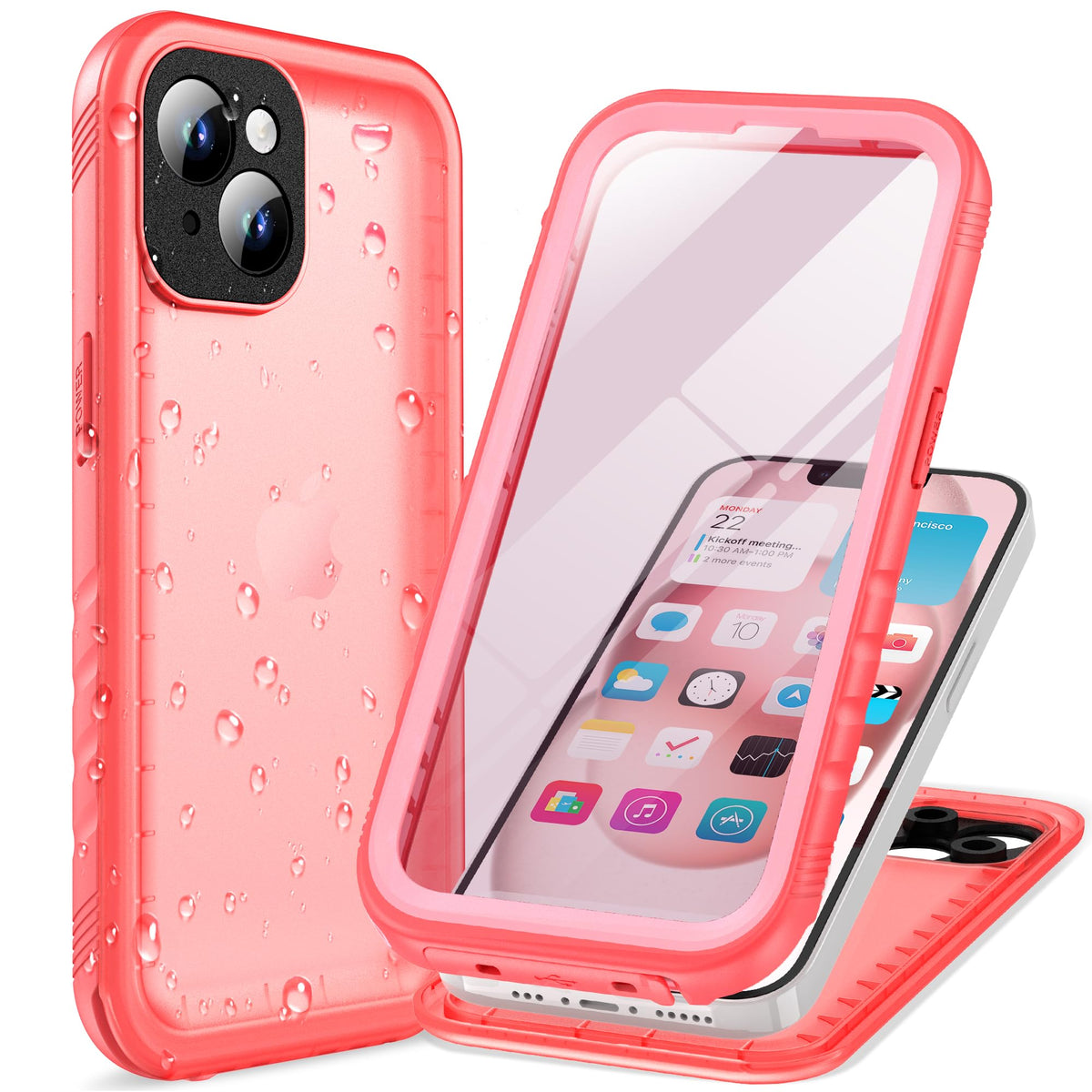 Cozycase TOP Militärschutz wasserdichte 360 Hülle Für iPhone 17 18 Pro Max