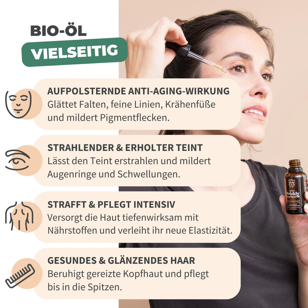 BIONOBLE Arganöl Bio Kaltgepresst - Haare, Gesicht, Haut - Marokko - 50ml