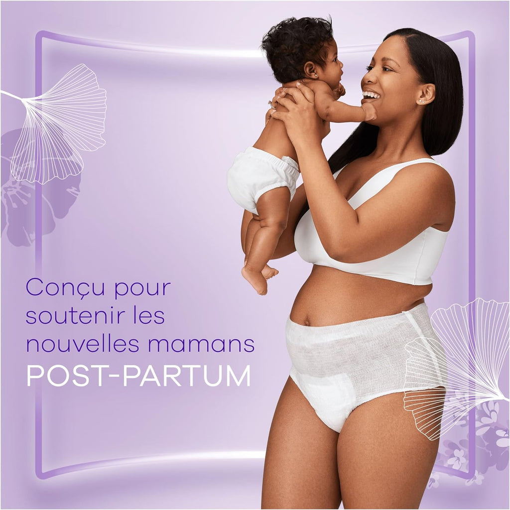 Always Discreet Postpartum Culottes Jetables Taille L x8