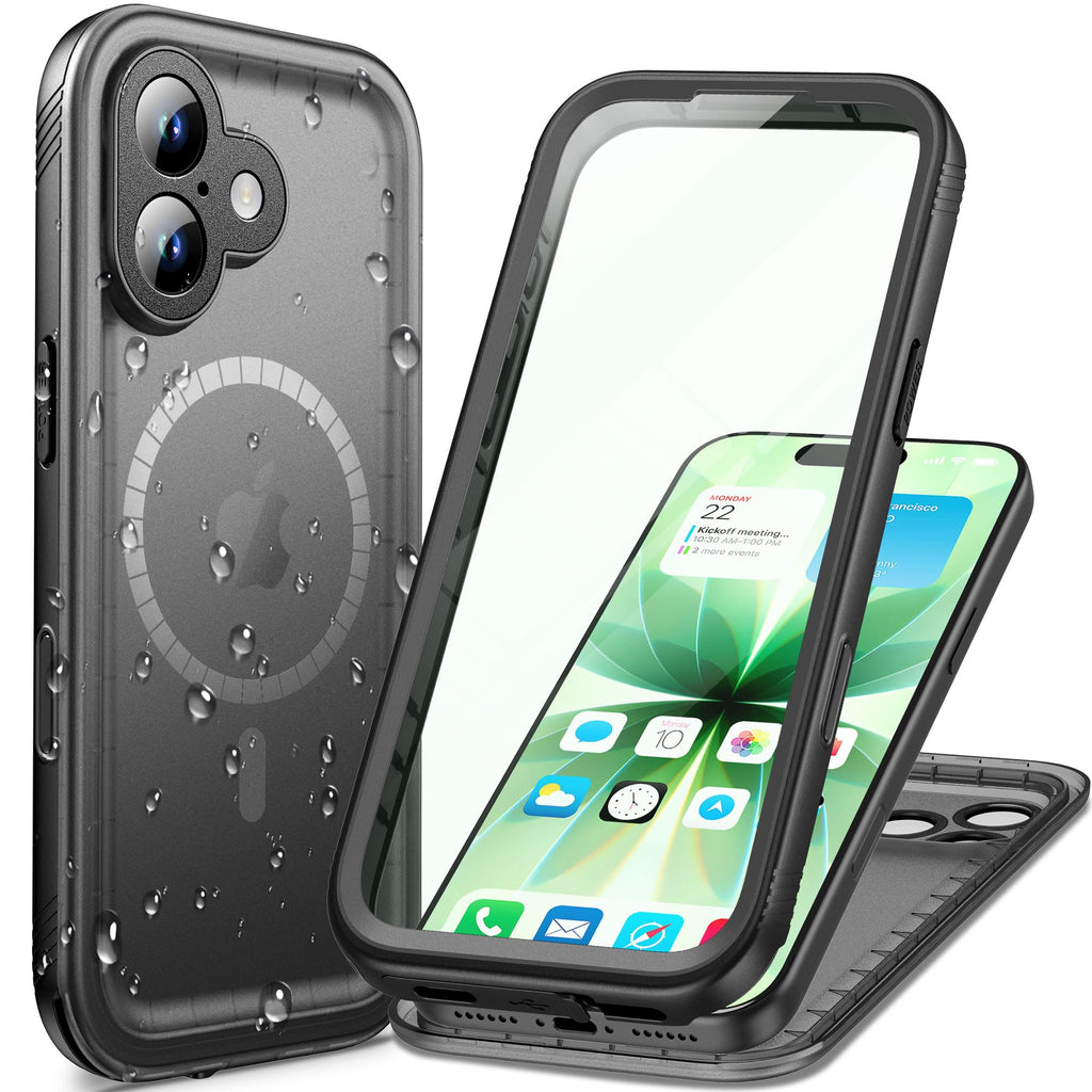 Cozycase TOP Militärschutz wasserdichte 360 Hülle Für iPhone 17 18 Pro Max