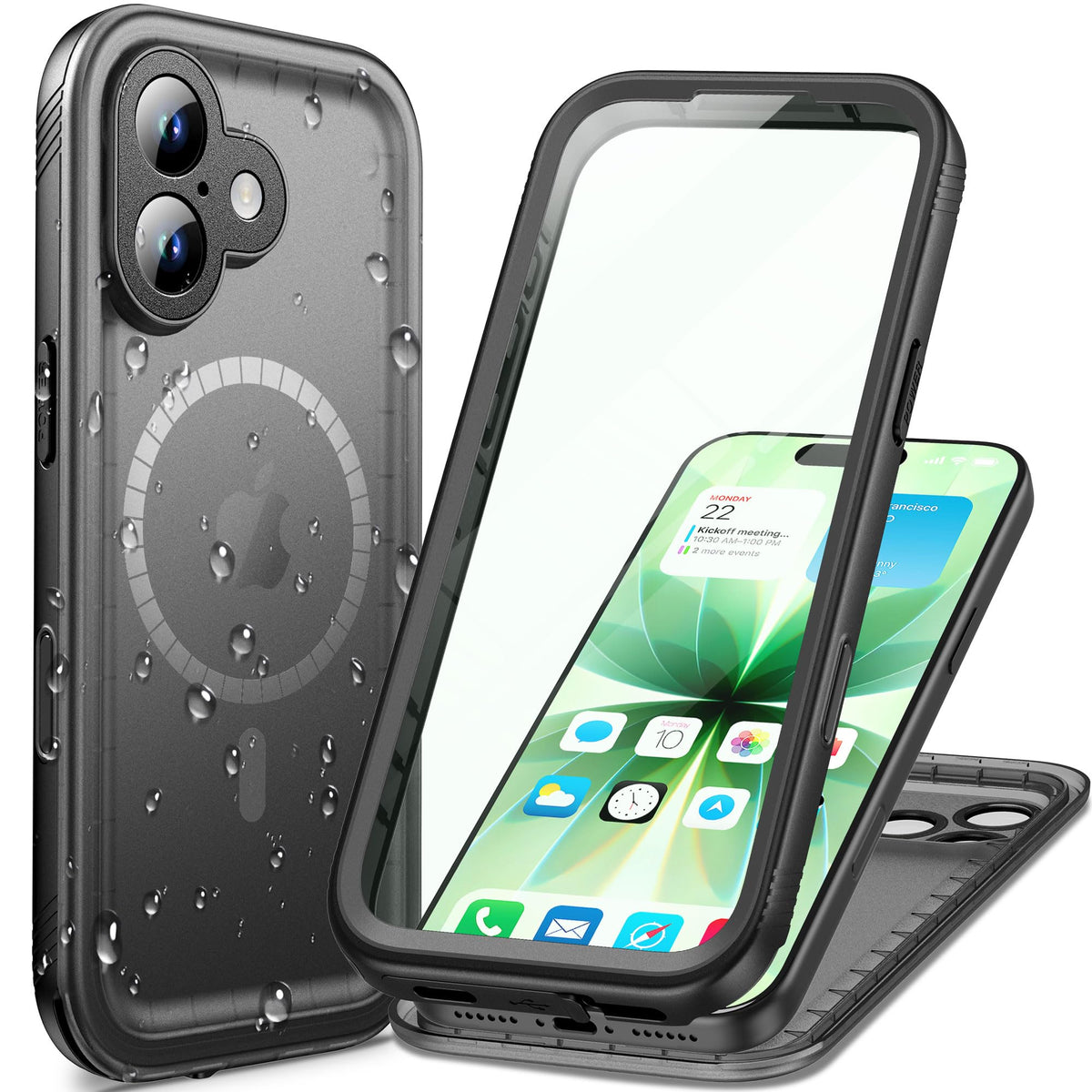 Cozycase TOP Militärschutz wasserdichte 360 Hülle Für iPhone 17 18 Pro Max