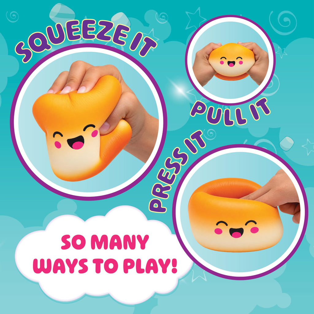 Squeeze Please 3 Pack Scented Marshmallow Stress Relief Fidget Squishy Toy