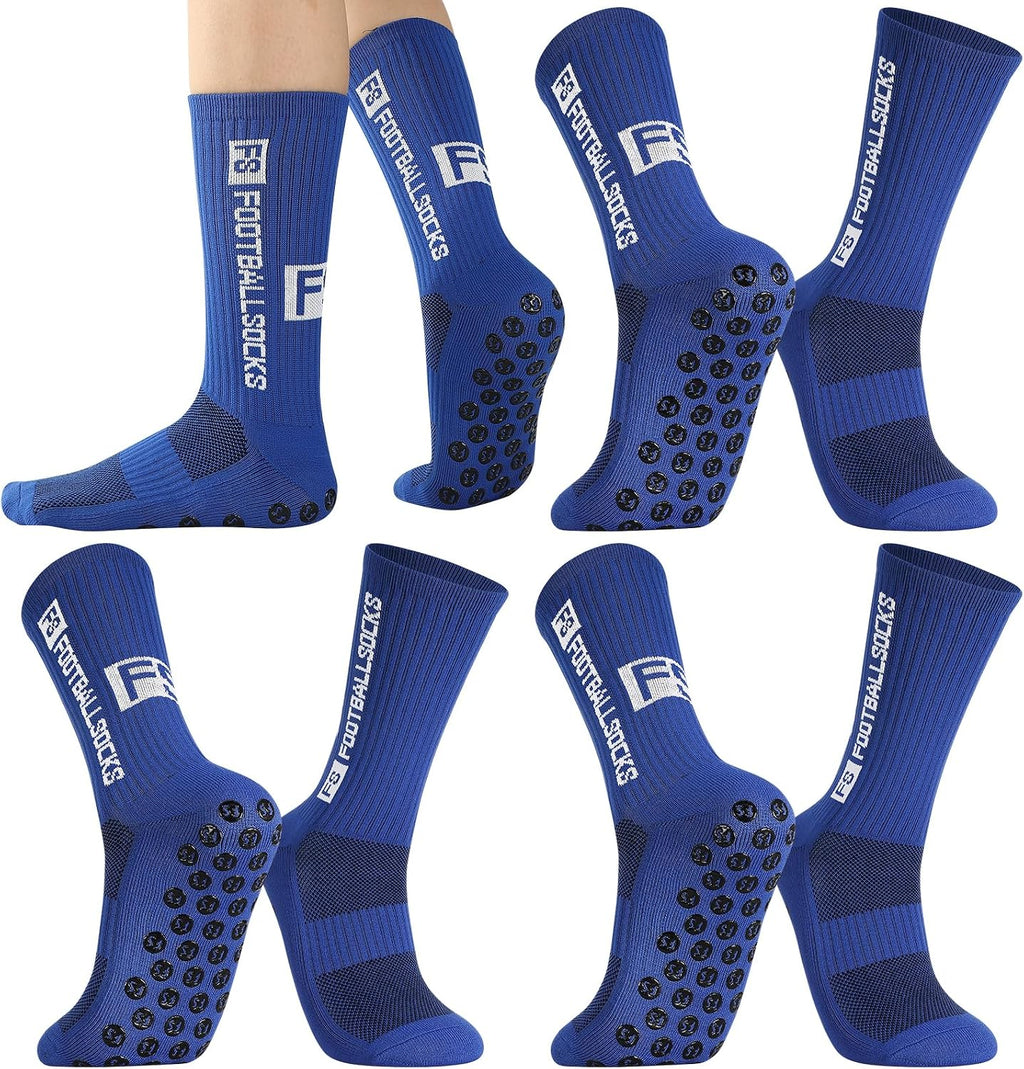 FANTESI 3 Paare Fußballsocken für Herren Damen,Sportsocken Fußball