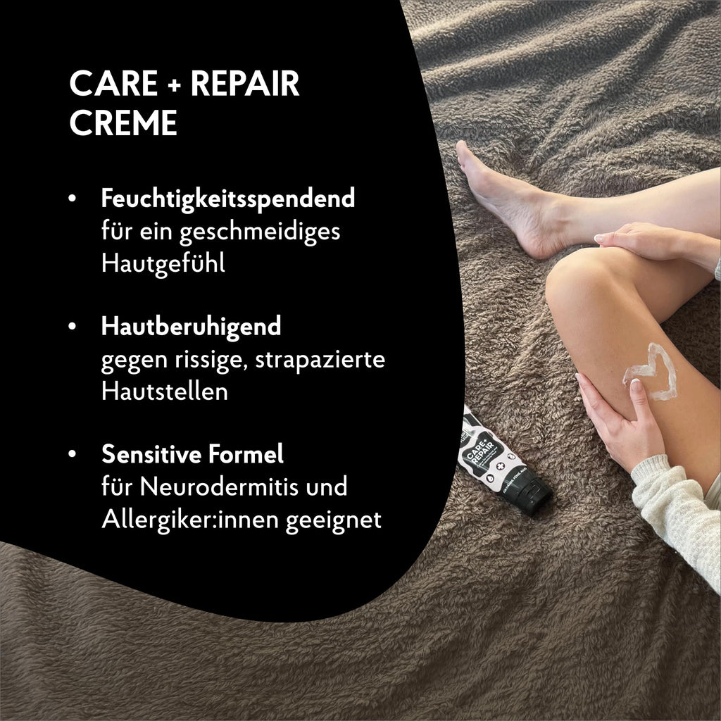 EUTERPFLEGE Care + Repair Pflegecreme, für trockene Haut, 400ml, parfümfrei