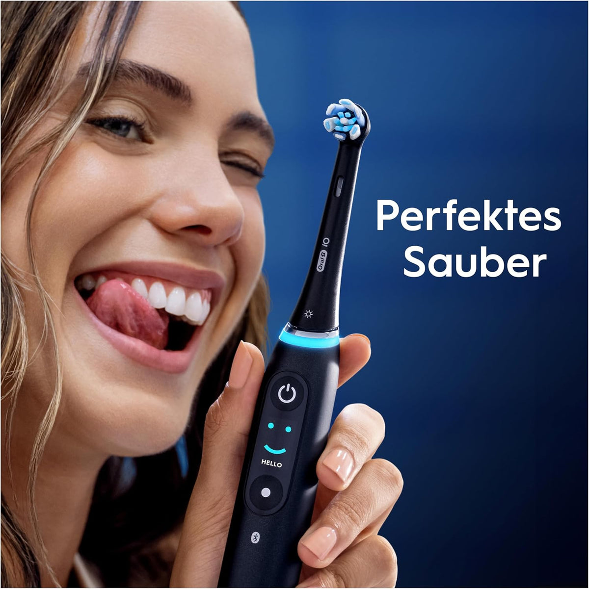 Oral-B iO Aufsteckbürsten Ultimative Reinigung, Schwarz, 10 Stück