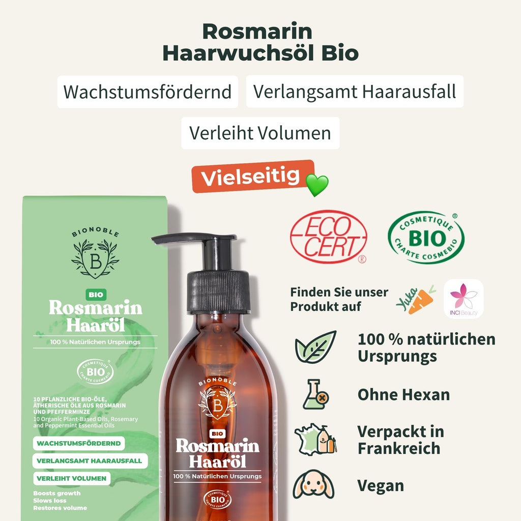 BIONOBLE Arganöl Bio Kaltgepresst - Haare, Gesicht, Haut - Marokko - 50ml