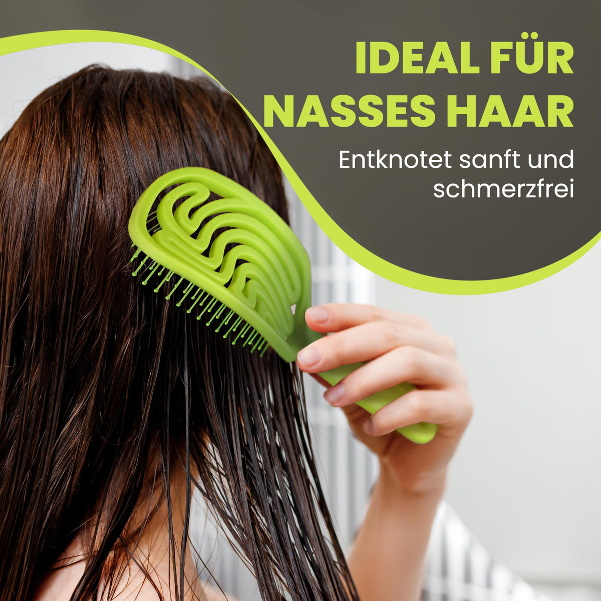 Walcora Haarbürste ohne Ziepen – NEUHEIT 2026 – Entwirrbürste & Detangler Bürste für Damen