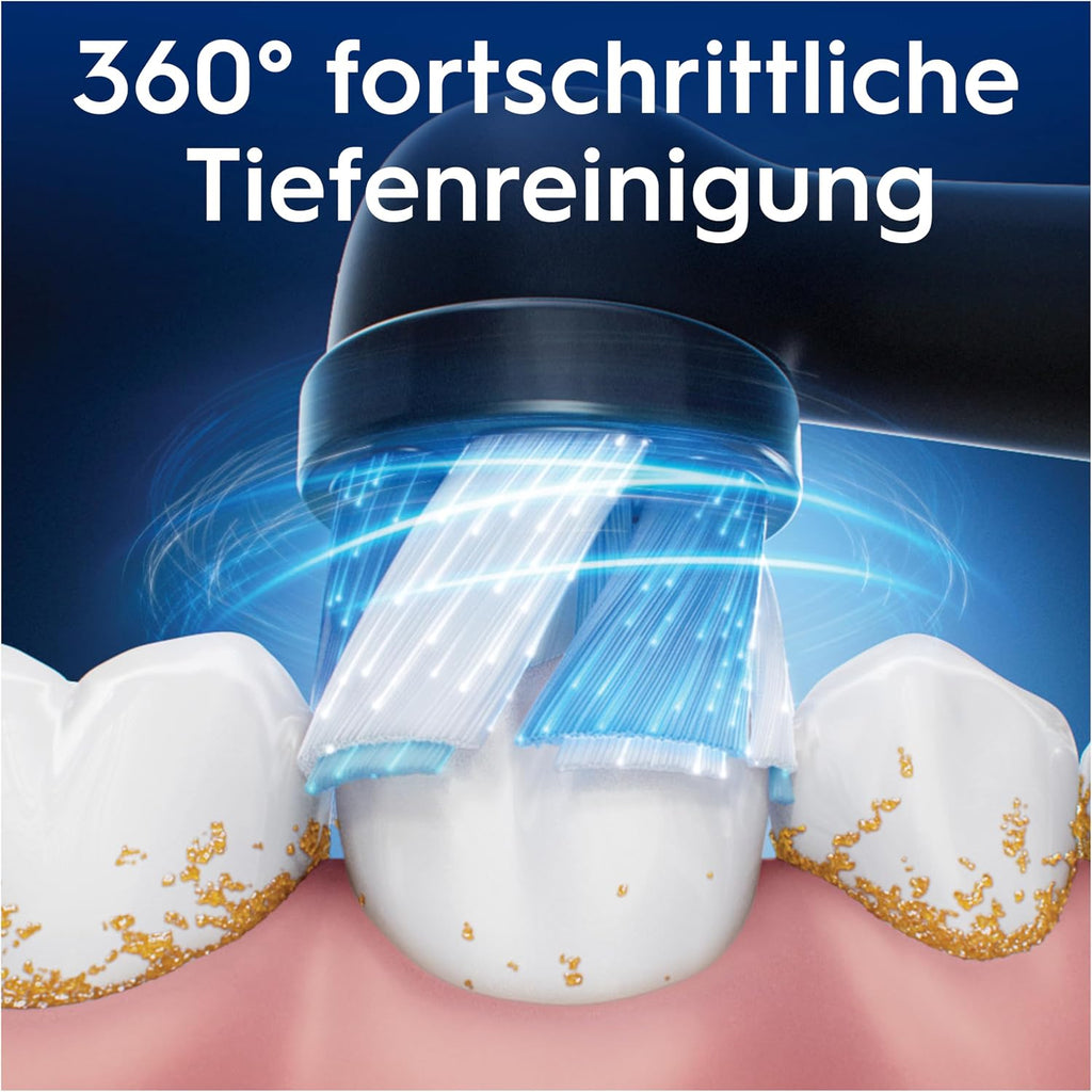 Oral-B iO Aufsteckbürsten Ultimative Reinigung, Schwarz, 10 Stück