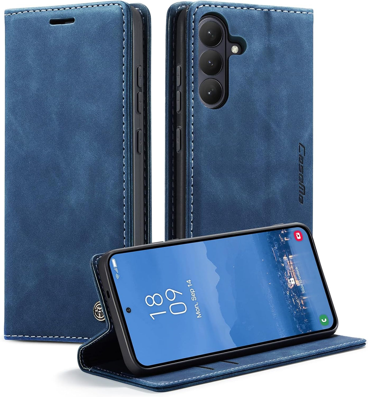 KZB für Xiaomi Redmi Note 15 Hülle, Magnet Leder Klapphülle Stoßfest