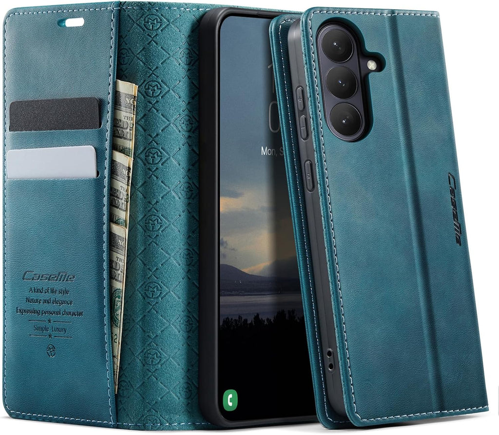 KZB für Xiaomi Redmi Note 15 Hülle, Magnet Leder Klapphülle Stoßfest