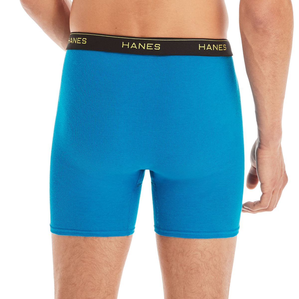 Hanes Men's Underwear Boxer Briefs Pack, Cool & Breathable Cotton Moisture-wicking Underwear for Men, No Ride Up
