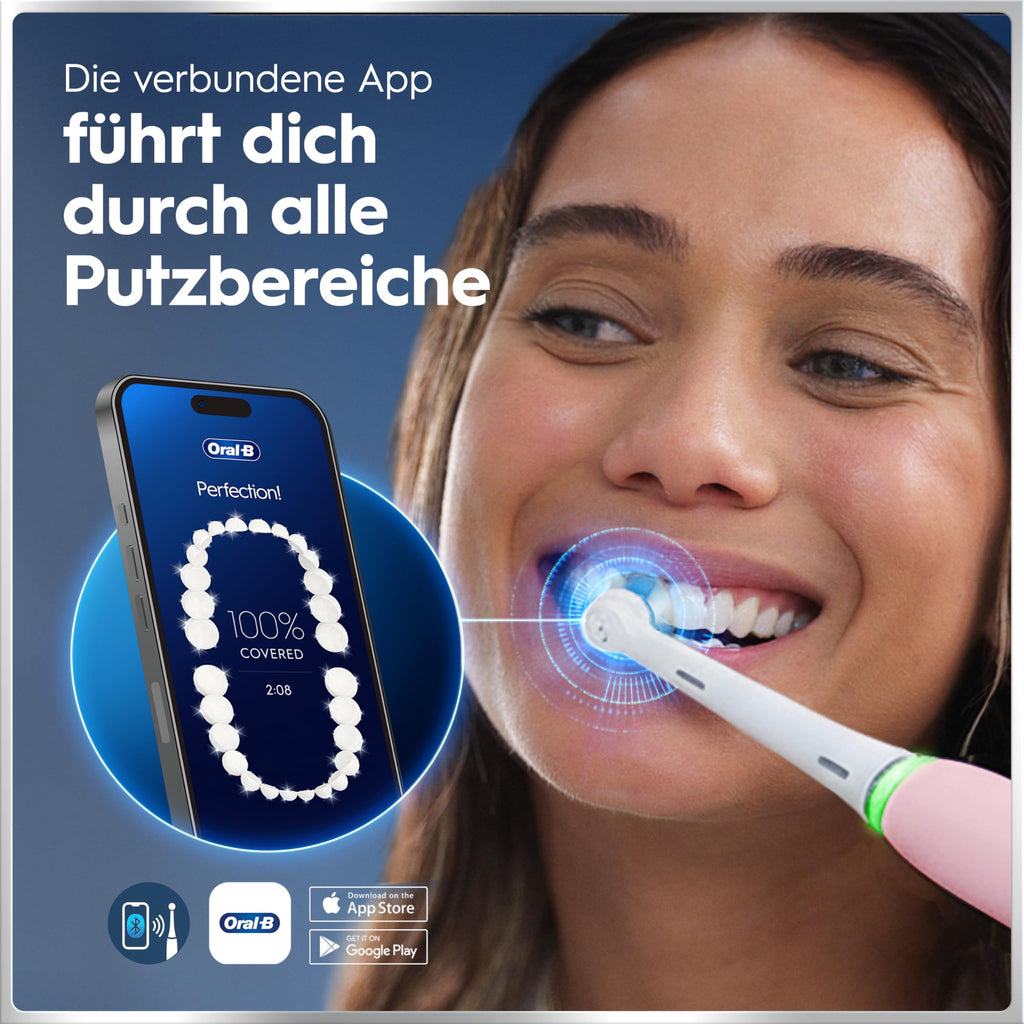 Oral-B iO Series 6 Elektrische Zahnbürste, Weiß