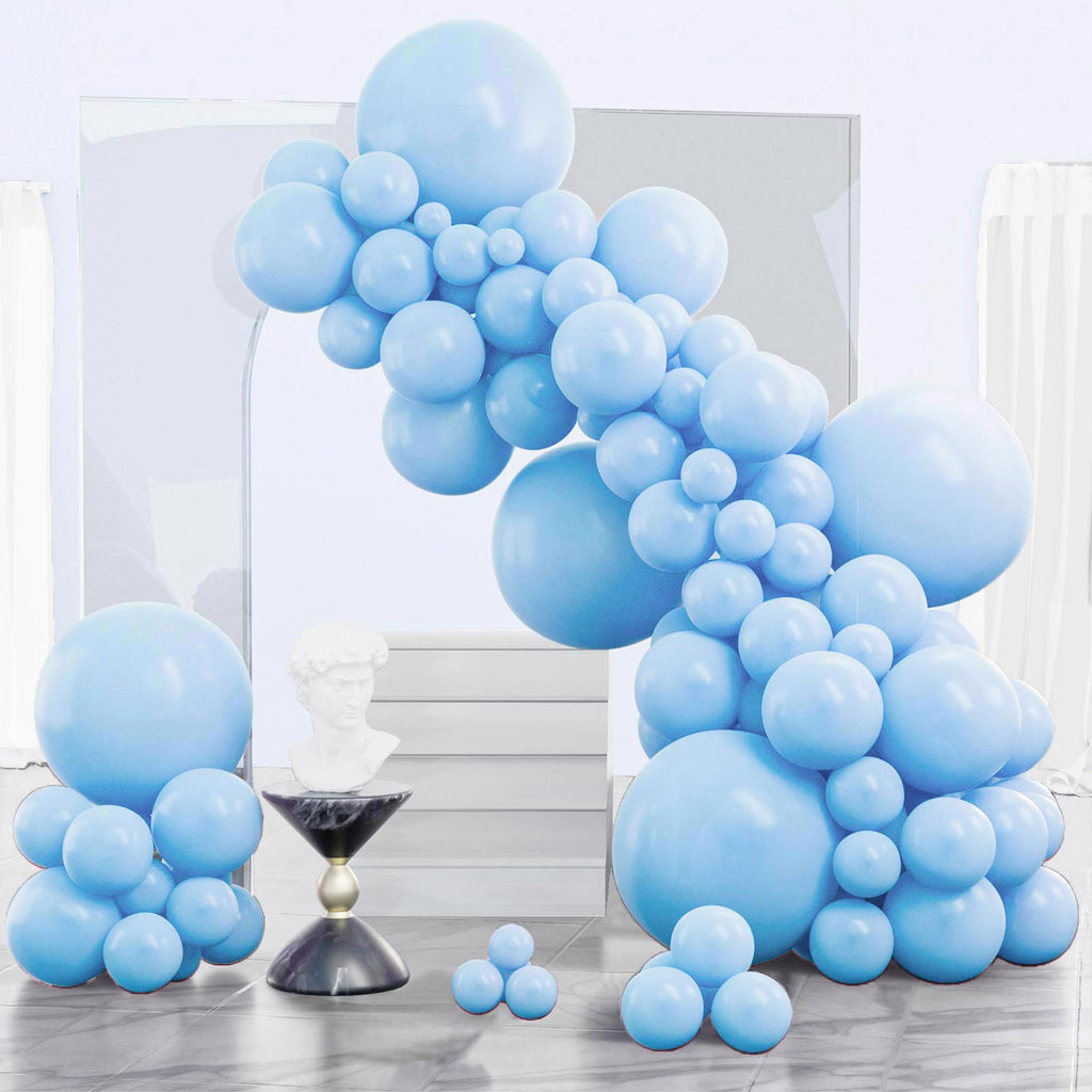 PartyWoo Black Balloons 140pcs Different Sizes of 18 12 10 5 Inch