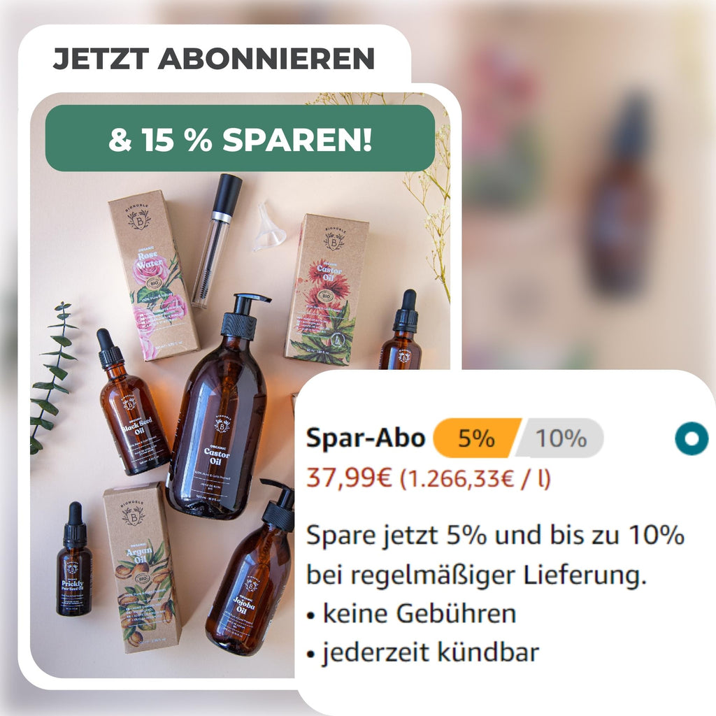 BIONOBLE Arganöl Bio Kaltgepresst - Haare, Gesicht, Haut - Marokko - 50ml