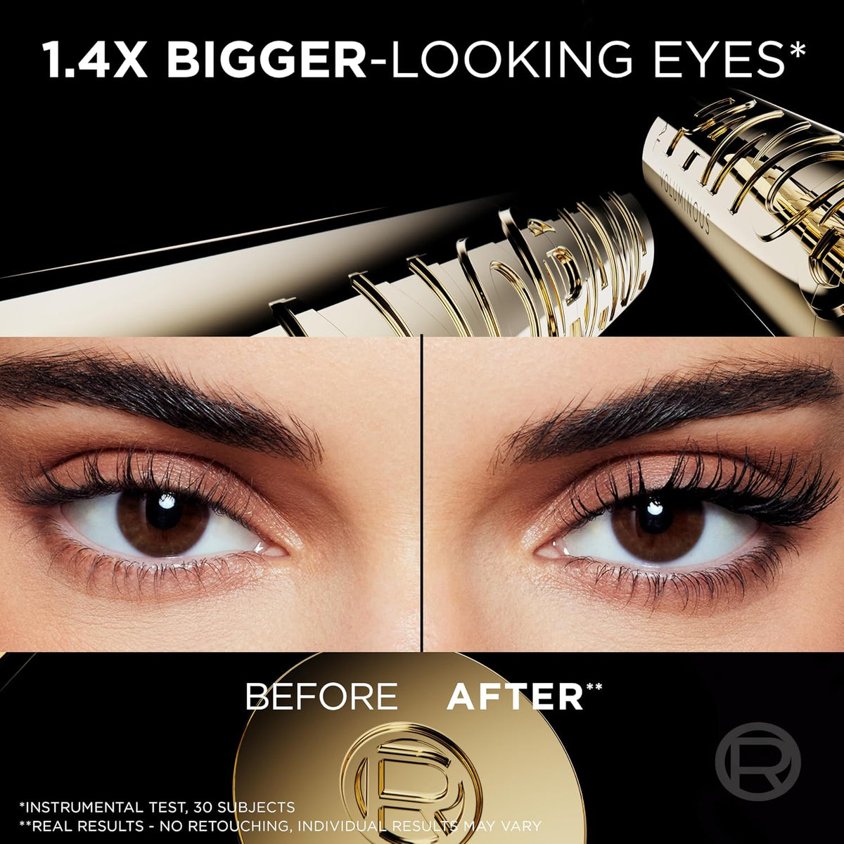 L'Oréal Paris Volume Million Lashes Mascara für Volumen, Schwarz 9,9 ml