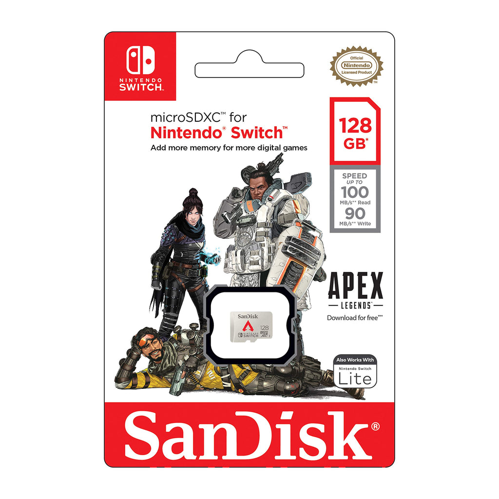 SANDISK 128GB microSD Karte, Super Mario Super Mushroom Edition