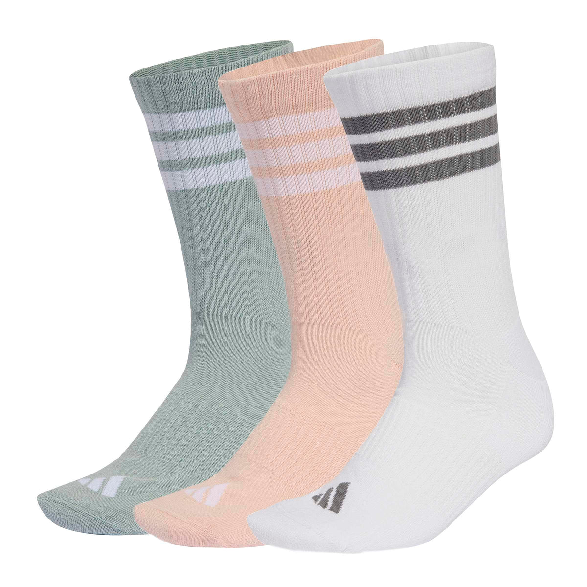 adidas Unisex 3stripes Cushioned Sportswear Crew Socks 3 Pair Pack Socken