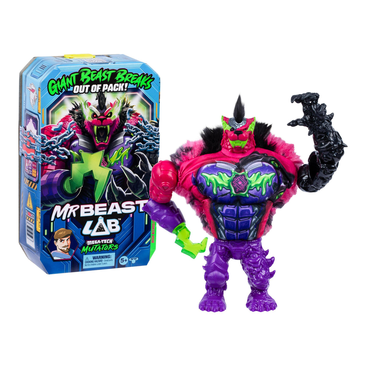 MRBEAST LAB MEGA-TECH Mutator Panthar, Actionfiguren