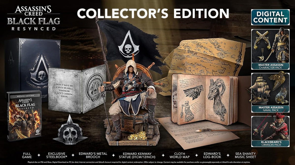 Assassin’s Creed Black Flag Resynced - Collector Edition - [PlayStation 5]