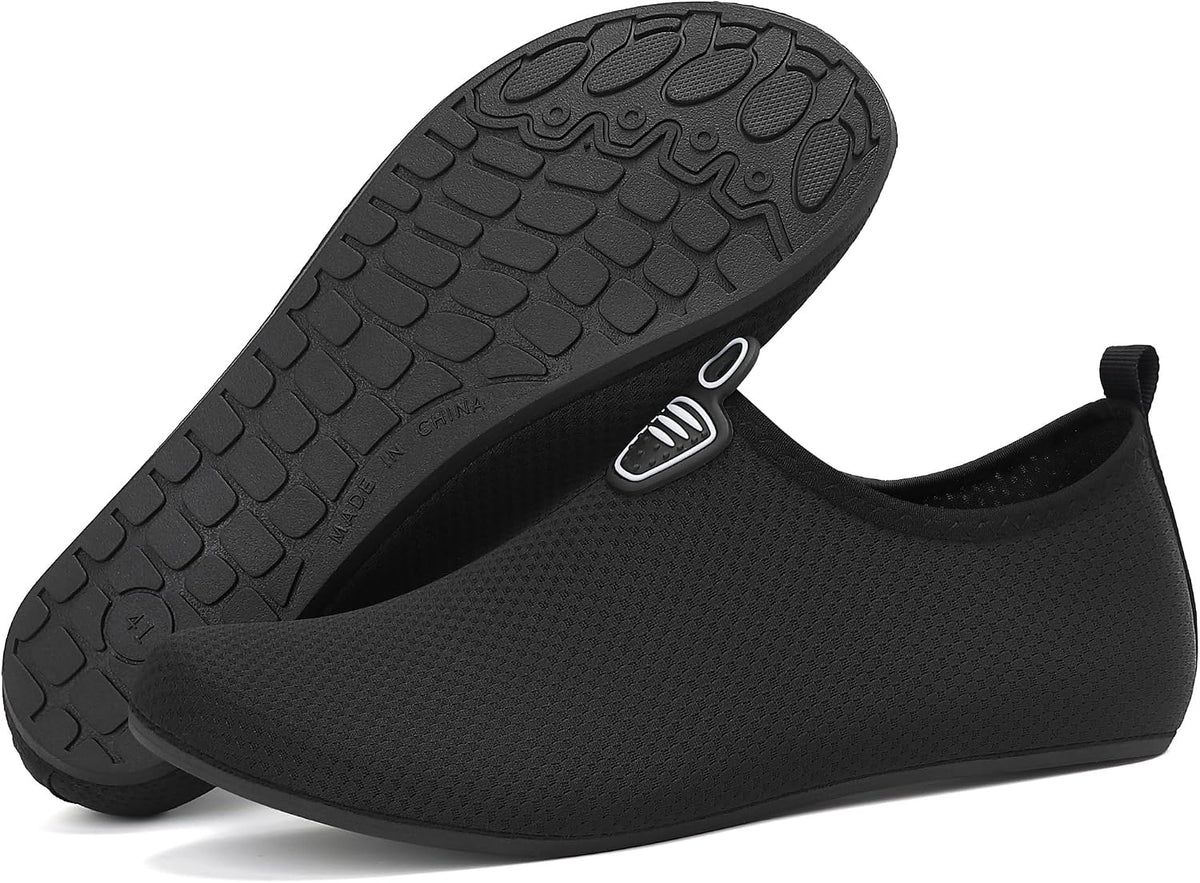 Water Shoes for Women Men Quick-Dry Beach Swim Socks with Non-Slip Sole