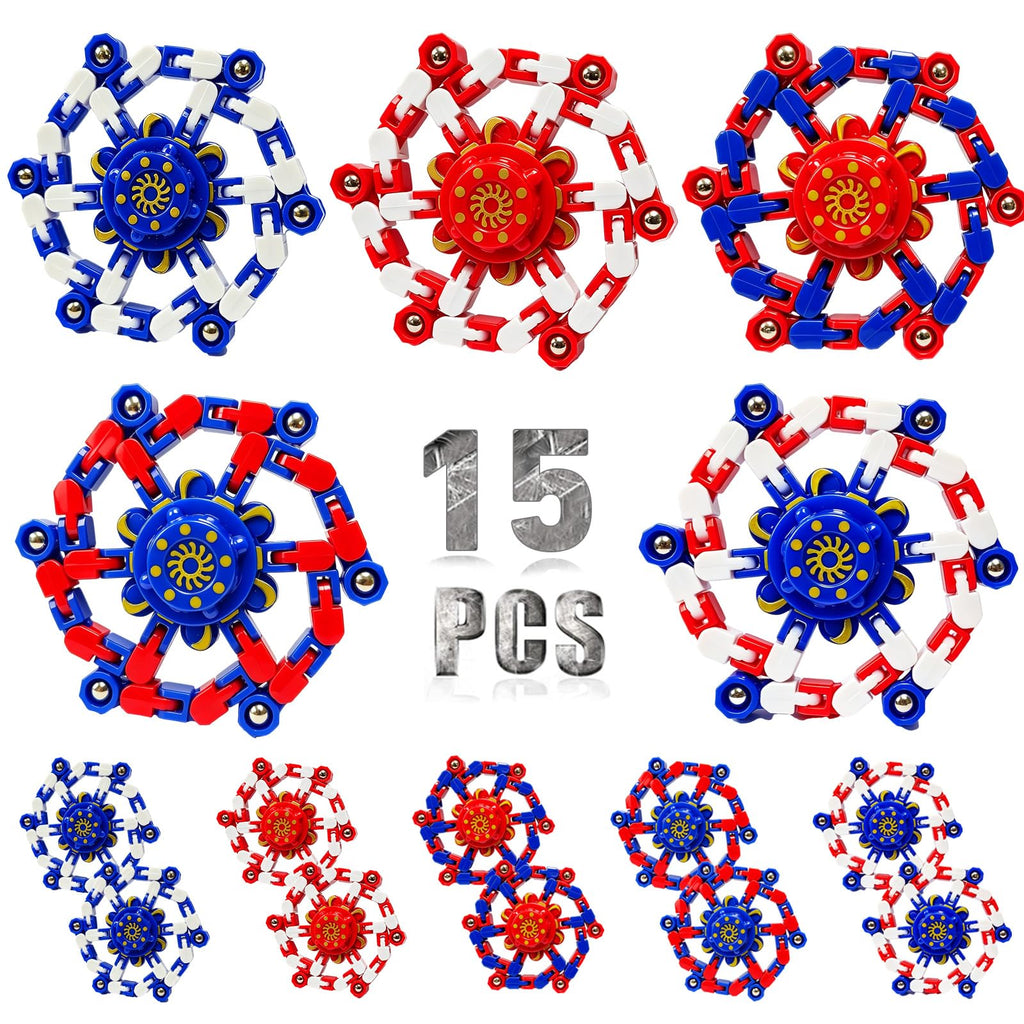 Transformable Fidget Spinners,30PCS Funny Sensory Fidget Toys for Kids