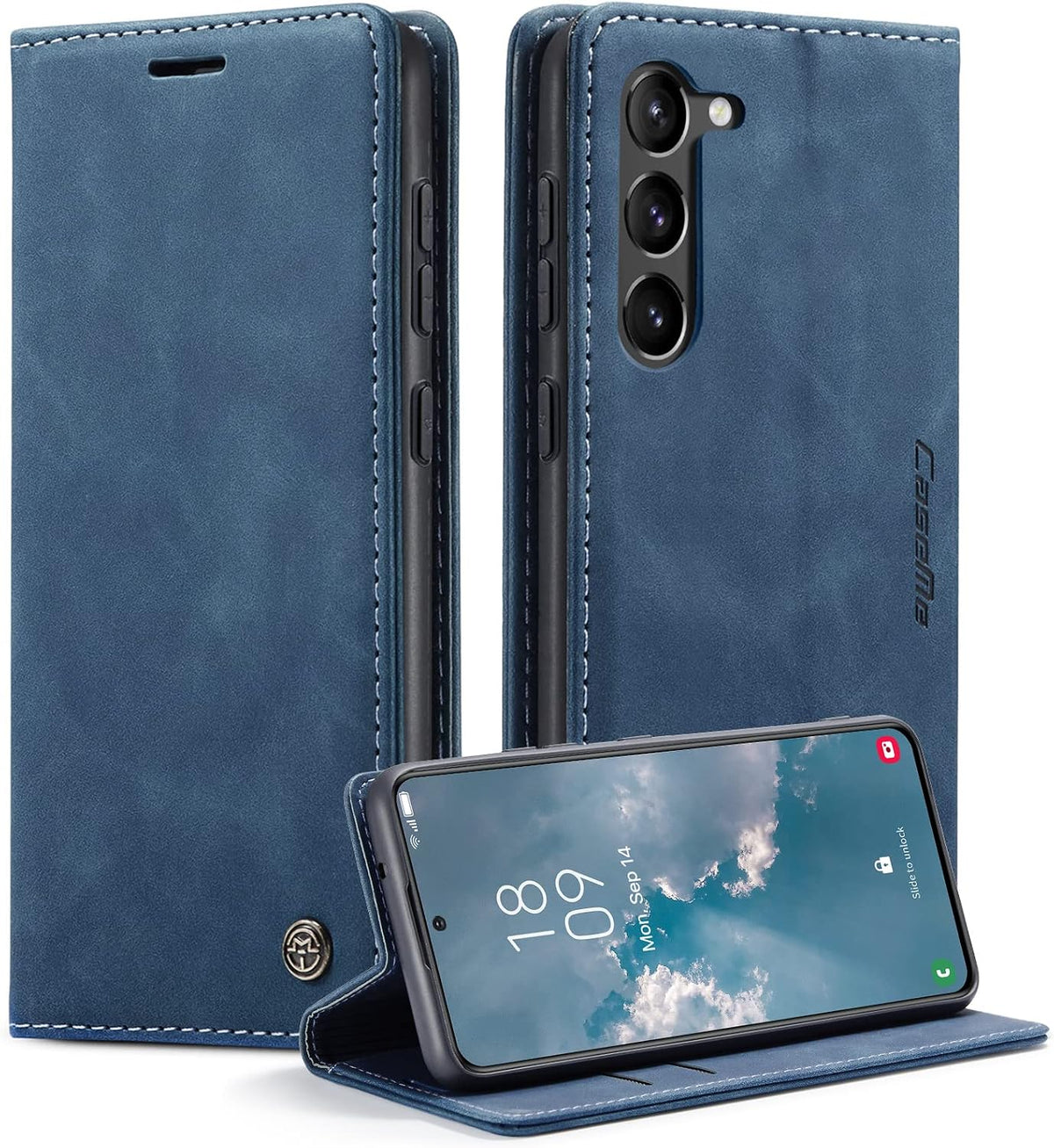 KZB für Xiaomi Redmi Note 15 Hülle, Magnet Leder Klapphülle Stoßfest