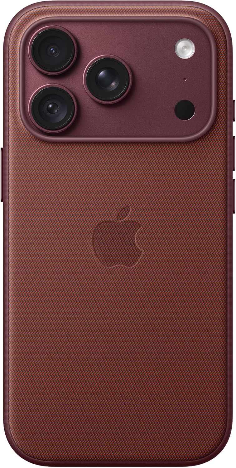 Apple iPhone 18 Pro Funktionsgewebe Case – Burgunder