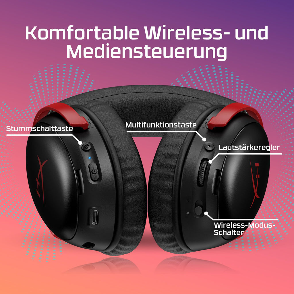 HyperX Cloud III – Kabelgebundenes Gaming-Headset