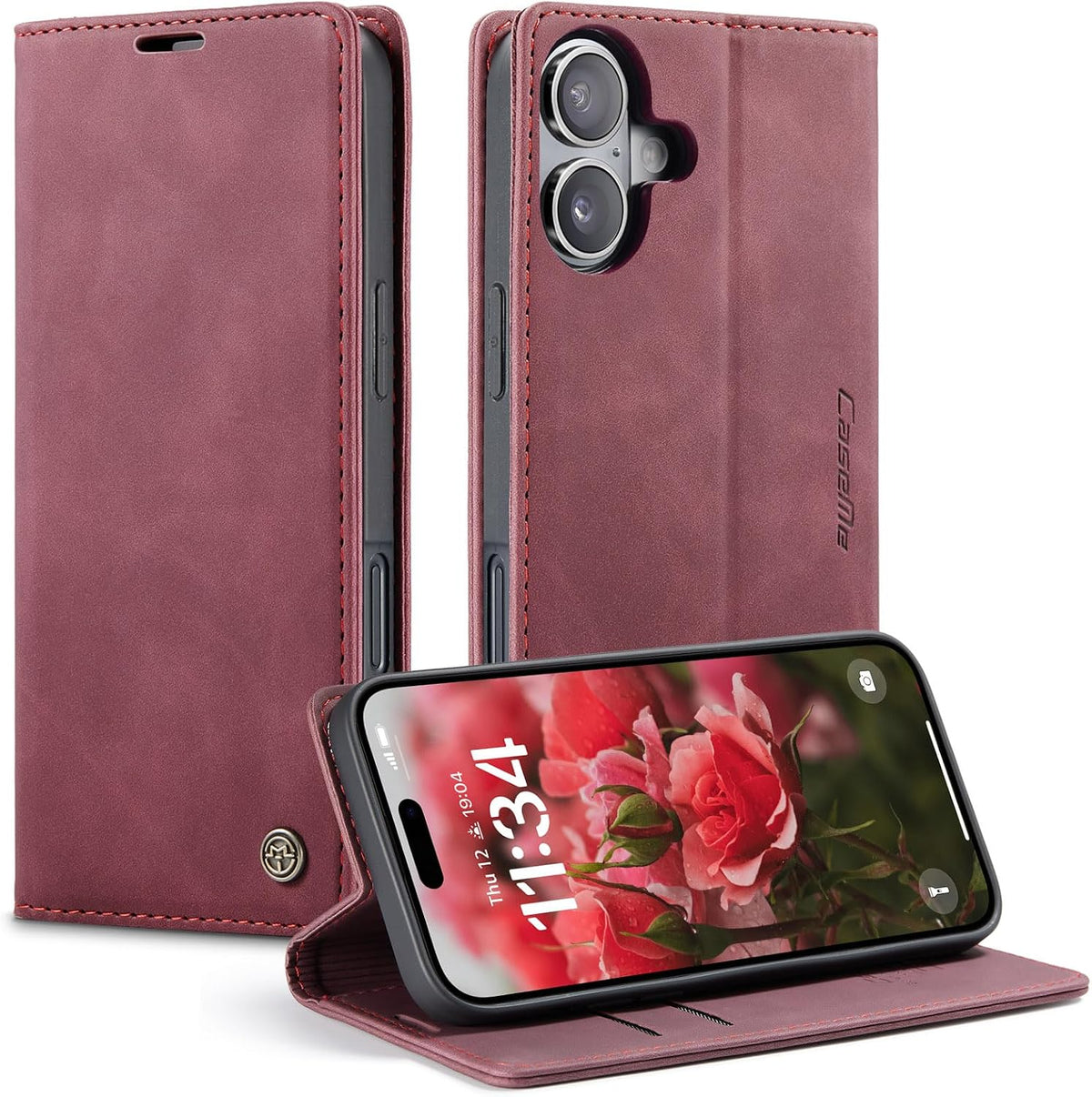 KZB für Xiaomi Redmi Note 15 Hülle, Magnet Leder Klapphülle Stoßfest