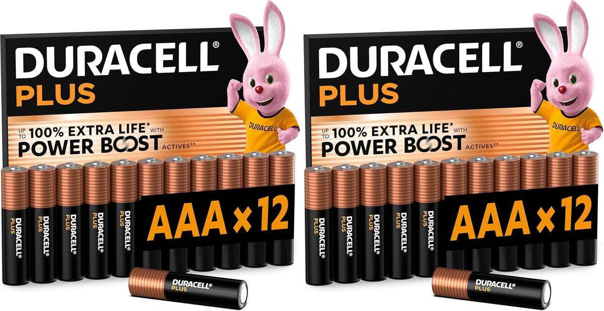 DURACELL Plus AA Alkaline-Batterien (20 Stück) 1.5V, LR06