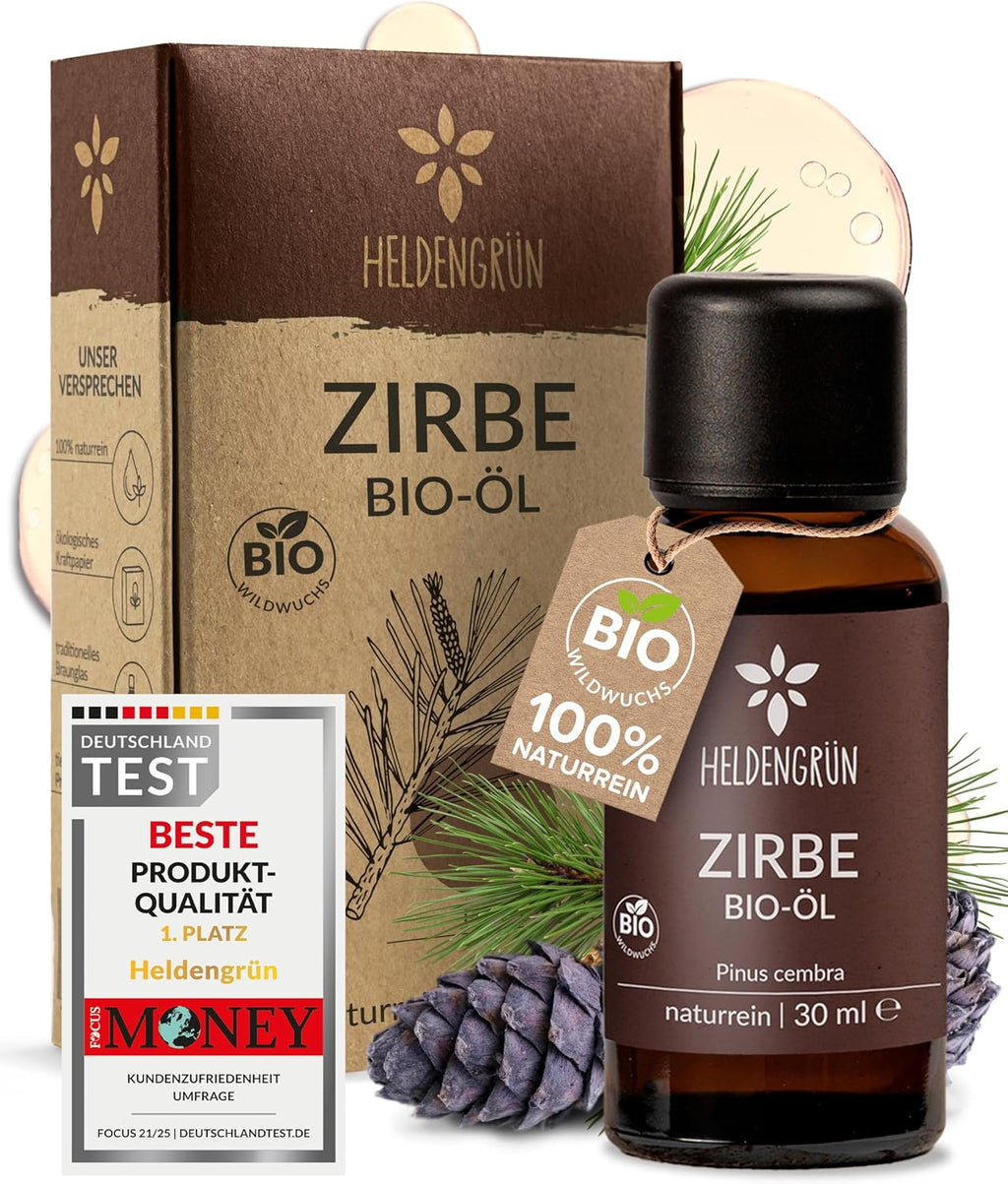 Heldengrün® BIO Lavendelöl [100% NATURREIN] Ätherisches Öl 30 ml