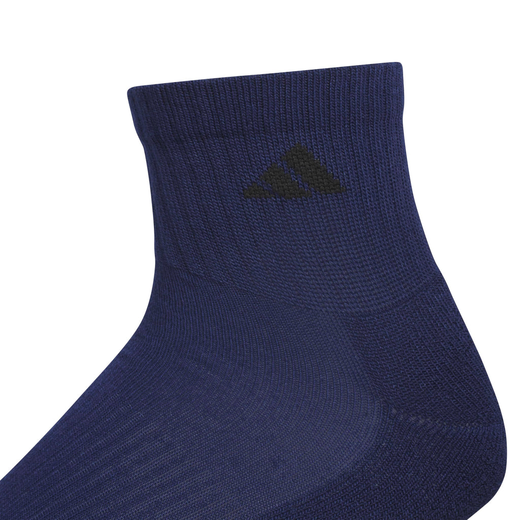 adidas Men's Athletic Cushioned Quarter Ankle Socks 6 Pairs