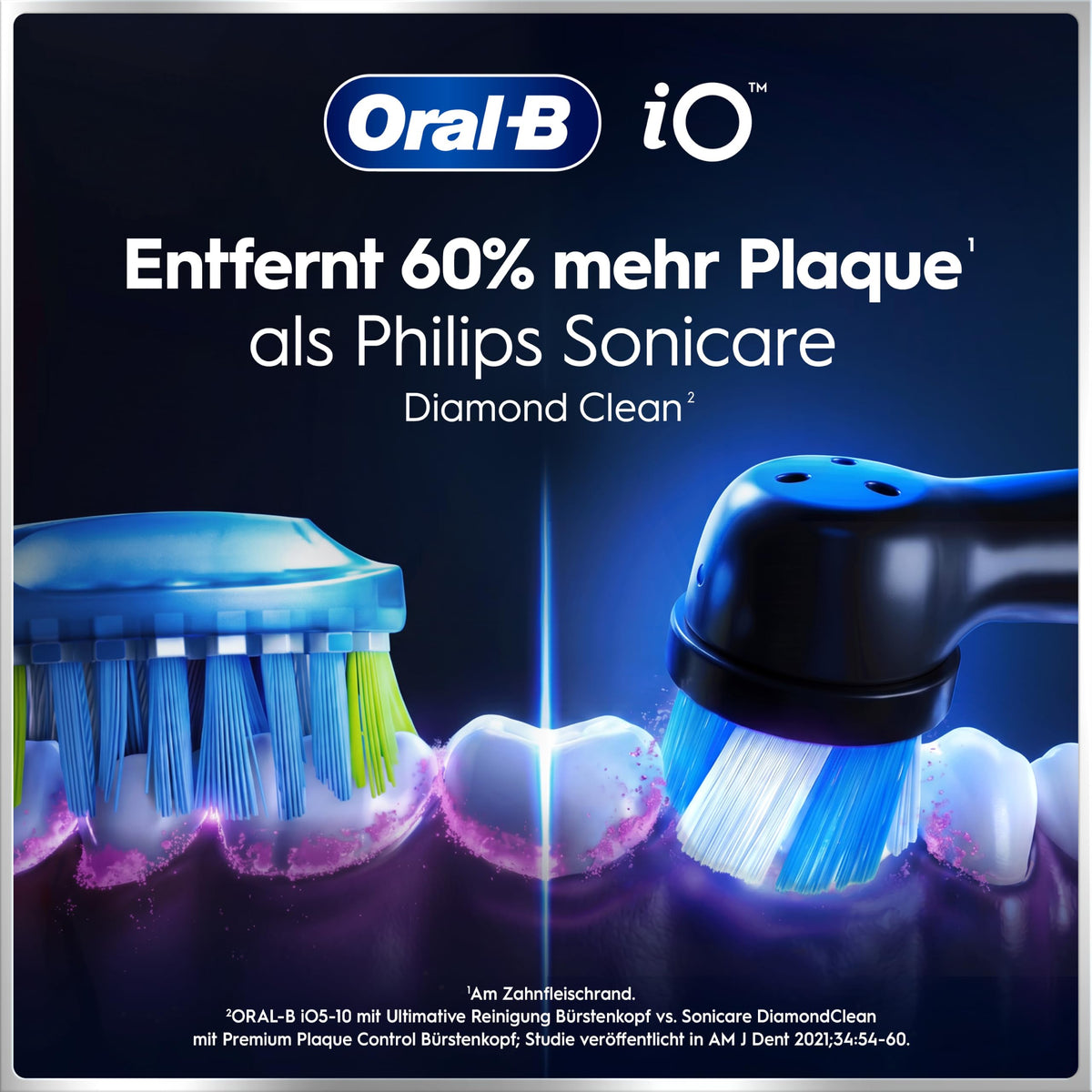 Oral-B iO Series 6 Elektrische Zahnbürste, Weiß
