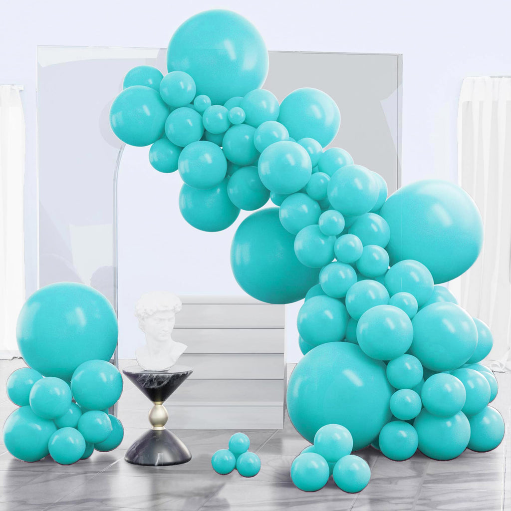 PartyWoo Black Balloons 140pcs Different Sizes of 18 12 10 5 Inch