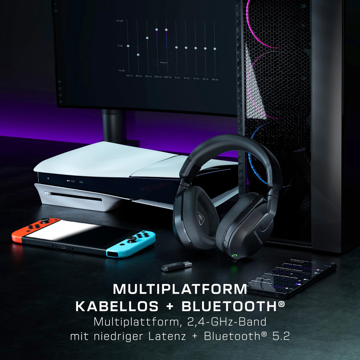 Turtle Beach Recon 70 Multiplattform-Headset mit Kabel, PC/PS5/XBOX