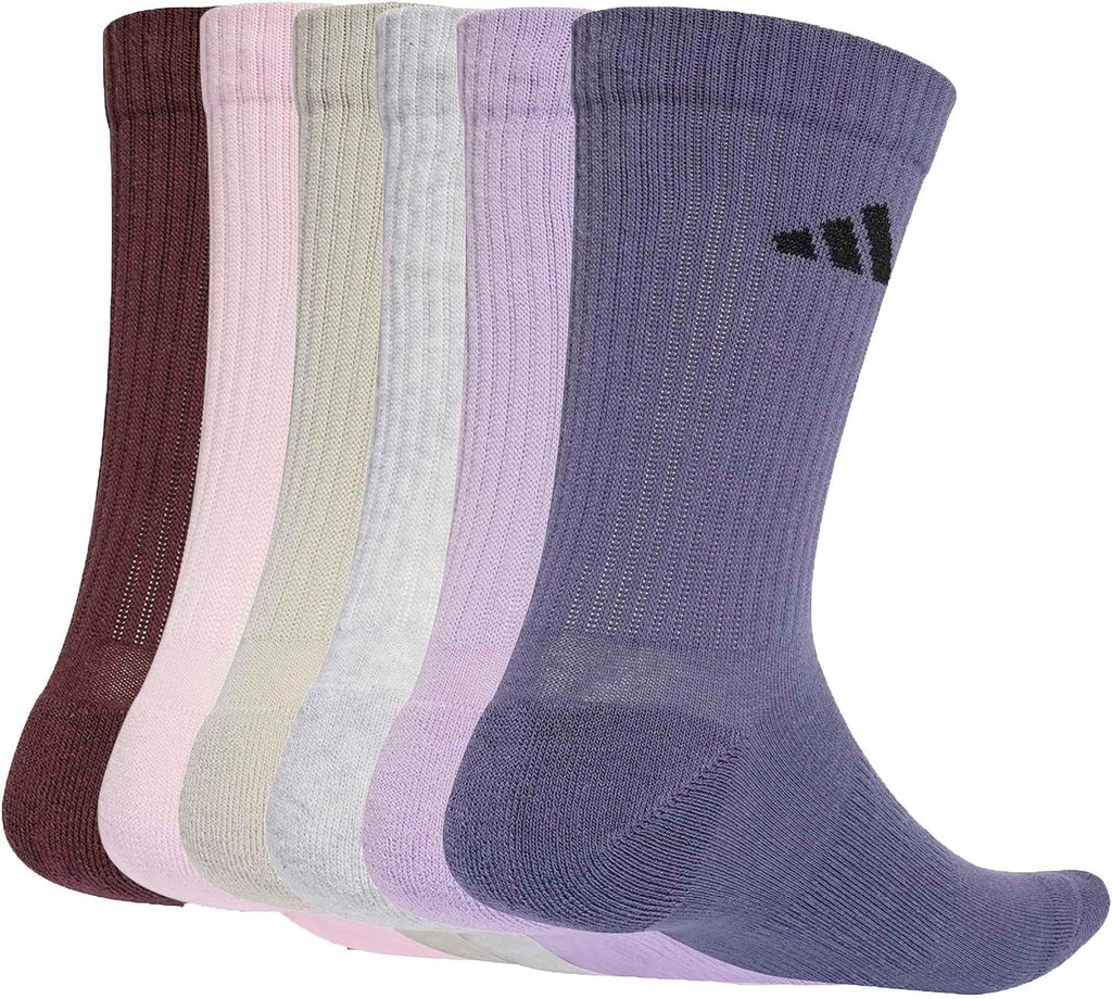 adidas Unisex Cushioned Crew Socks 6 Pair Pack Socken