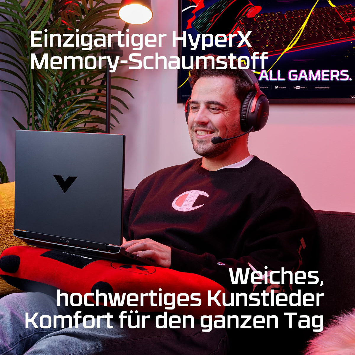 HyperX Cloud III – Kabelgebundenes Gaming-Headset